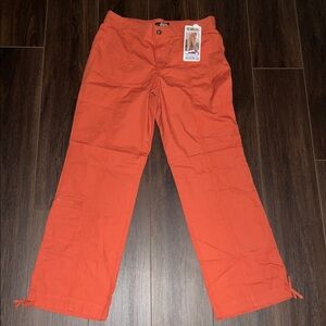 Rewash Utility Parachute Pants, Orange, Size 7/28